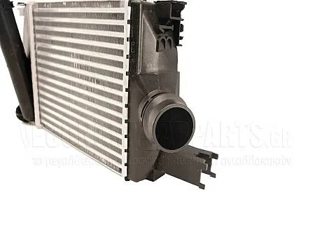 ΨΥΓΕΙΟ INTERCOOLER (ΓΙΑ ΕΚΔΟΣΕΙΣ 1.2 TCE ΒΕΝΖΙΝΗ) (ΔΙΑΣΤΑΣΕΙΣ ΚΥΨΕΛΗΣ: 258x220x64) (ΜΕ 1 ΠΥΡΟ ΣΤΟ ΠΛΑΪ)