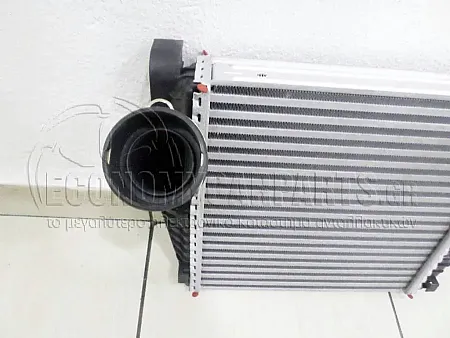 ΨΥΓΕΙΟ INTERCOOLER 3.0 Tdi ΠΕΤΡΕΛΑΙΟ (288x292x50) (ΜΕ ΠΑΡΟΧΕΣ Φ66/54) (ΚΟΛΑΡΑ ΚΟΥΜΠΩΤΑ)