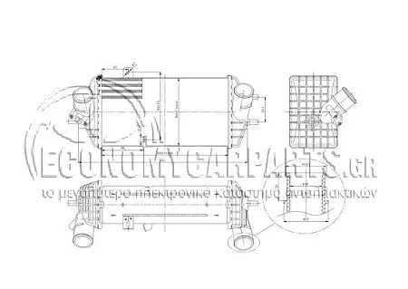 ΨΥΓΕΙΟ A/C 1.4-1.6 CRDi ΠΕΤΡΕΛΑΙΟ (500x360x12)