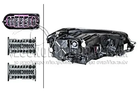 ΦΑΝΑΡΙ ΕΜΠΡΟΣ FULL LED (ΕΞΥΠΝΟ) (ΓΙΑ ΕΚΔΟΣΕΙΣ ΜΕ DYNAMIC LIGHT ASSIST) (HELLA)