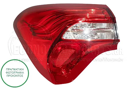 ΦΑΝΑΡΙ ΠΙΣΩ ΕΞΩΤΕΡΙΚΟ ΜΑΥΡΟ LED (MARELLI)