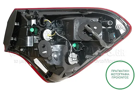 ΦΑΝΑΡΙ ΠΙΣΩ ΕΞΩΤΕΡΙΚΟ ΜΑΥΡΟ LED (MARELLI)