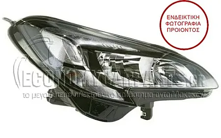 ΦΑΝΑΡΙ ΕΜΠΡΟΣ ΗΛΕΚΤΡΙΚΟ (ΔΕΧΕΤΑΙ ΛΑΜΠΕΣ H7/H7) (ΜΕ ΦΩΣ ΗΜΕΡΑΣ LED) (HELLA)