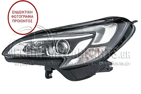 ΦΑΝΑΡΙ ΕΜΠΡΟΣ Bi-XENON (ΜΕ ΦΩΣ ΗΜΕΡΑΣ LED) (HELLA)