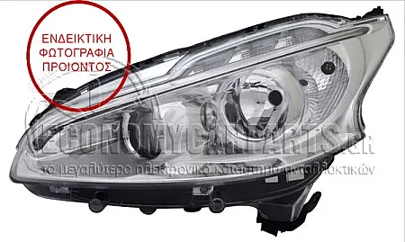 ΦΑΝΑΡΙ ΕΜΠΡΟΣ ΗΛΕΚΤΡΙΚΟ (ΔΕΧΕΤΑΙ ΛΑΜΠΕΣ Η1/Η7) ΜΕ ΦΩΣ ΗΜΕΡΑΣ LED (VALEO)