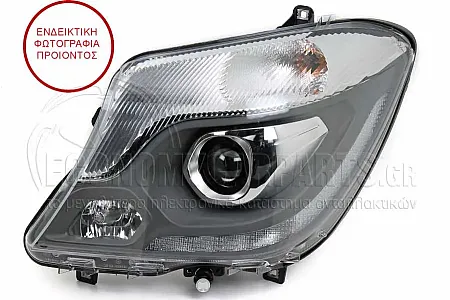 ΦΑΝΑΡΙ ΕΜΠΡΟΣ (Bi-XENON) (ΕΞΥΠΝΟ) (ΜΕ ΦΩΣ ΗΜΕΡΑΣ LED) (HELLA)