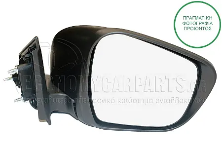 ΚΑΘΡΕΦΤΗΣ ΕΞΩΤΕΡΙΚΟΣ ΗΛΕΚΤΡΙΚΟΣ ΜΑΥΡΟΣ (CONVEX GLASS)