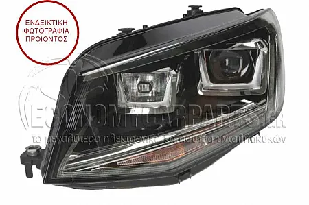 ΦΑΝΑΡΙ ΕΜΠΡΟΣ (Bi-XENON) (ΜΕ ΦΩΣ ΗΜΕΡΑΣ LED) (HELLA)