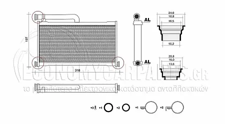 ΨΥΓΕΙΟ ΚΑΛΟΡΙΦΕΡ (ΔΙΑΣΤΑΣΕΙΣ ΚΥΨΕΛΗΣ: 145x295x26) (BR)