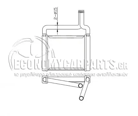 ΨΥΓΕΙΟ ΚΑΛΟΡΙΦΕΡ (ΔΙΑΣΤΑΣΕΙΣ ΚΥΨΕΛΗΣ: 140x128x16mm) (ΜΕ ΣΓΟΥΡΗ ΚΥΨΕΛΗ)