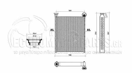 ΨΥΓΕΙΟ ΚΑΛΟΡΙΦΕΡ (ΔΙΑΣΤΑΣΕΙΣ ΚΥΨΕΛΗΣ: 170x230x22) (BR)