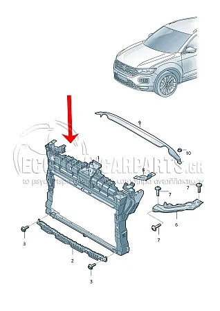 ΜΕΤΩΠΗ ΕΜΠΡΟΣ (ΓΙΑ ΕΚΔΟΣΕΙΣ: 2.0 TDI ΠΕΤΡΕΛΑΙΟ)