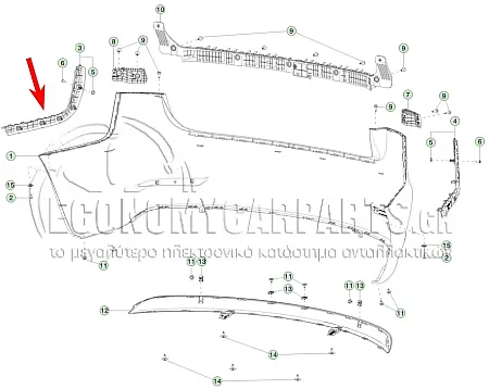 ΒΑΣΗ ΠΡΟΦΥΛΑΚΤΗΡΑ ΠΙΣΩ ΠΛΑΪΝΗ ΠΛΑΣΤΙΚΗ