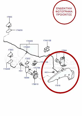 ΔΟΧΕΙΟ ΝΕΡΟΥ ΥΑΛΟΚΑΘΑΡΙΣΤΗΡΩΝ (ΜΕ ΜΟΤΕΡ)