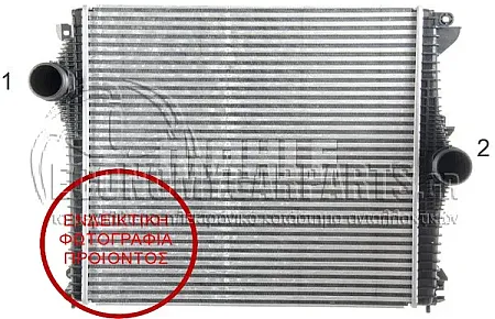 ΨΥΓΕΙΟ INTERCOOLER (ΓΙΑ ΕΚΔΟΣΕΙΣ 2.2 JTD ΠΕΤΡΕΛΑΙΟ) (ΔΙΑΣΤΑΣΕΙΣ ΚΥΨΕΛΗΣ: 575x520x32mm)
