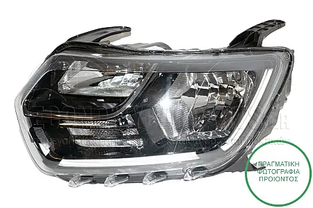 ΦΑΝΑΡΙ ΕΜΠΡΟΣ (ΜΕ ΦΩΣ ΗΜΕΡΑΣ LED) (ΔΕΧΕΤΑΙ ΛΑΜΠΕΣ H7/H1) (TYC)