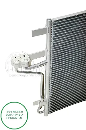 ΨΥΓΕΙΟ A/C (ΓΙΑ ΕΚΔΟΣΕΙΣ 1.0-1.2 ΒΕΝΖΙΝΗ) (ΔΙΑΣΤΑΣΕΙΣ ΚΥΨΕΛΗΣ: 400x380x12mm)