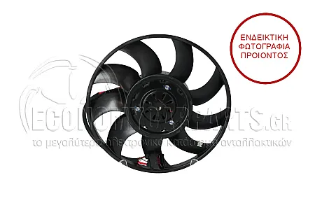 ΒΕΝΤΙΛΑΤΕΡ ΨΥΓΕΙΟΥ (ΓΙΑ ΕΚΔΟΣΕΙΣ 4.0 TFSI-6.3 FSI ΒΕΝΖΙΝΗ - 3.0-4.2 TDI ΠΕΤΡΕΛΑΙΟ) (ΜΟΤΕΡ ΚΑΙ ΦΤΕΡΩΤΗ) (ΔΙΑΜΜΕΤΡΟΣ ΦΤΕΡΩΤΗΣ: 380mm) (400W) (ΑΡΙΣΤΕΡΟ)