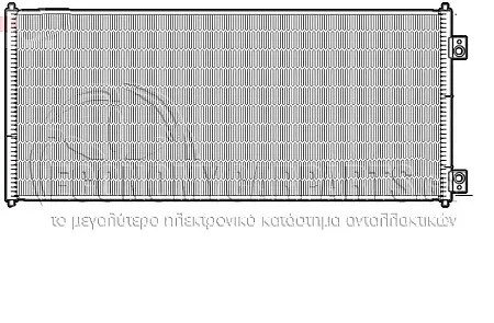ΨΥΓΕΙΟ A/C (ΓΙΑ ΕΚΔΟΣΕΙΣ 2.0 TDCI ΠΕΤΡΕΛΑΙΟ) (ΓΙΑ ΕΚΔΟΣΕΙΣ RWD/4WD) (ΔΙΑΣΤΑΣΕΙΣ ΚΥΨΕΛΗΣ: 750x352mm)