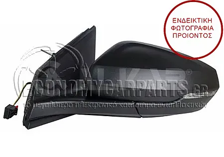 ΚΑΘΡΕΦΤΗΣ ΕΞΩΤΕΡΙΚΟΣ ΜΗΧΑΝΙΚΟΣ ΜΕ ΝΤΙΖΕΣ ΜΑΥΡΟΣ (ΜΕ ΦΛΑΣ) (ASPHERICAL GLASS)