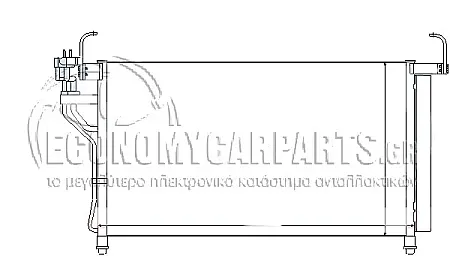 ΨΥΓΕΙΟ A/C (ΓΙΑ ΕΚΔΟΣΕΙΣ 2.5 CRDI ΠΕΤΡΕΛΑΙΟ) (ΓΙΑ ΟΧΗΜΑΤΑ ΜΕ ΜΗΧΑΝΙΚΟ Ή ΑΥΤΟΜΑΤΟ ΚΙΒΩΤΙΟ ΤΑΧΥΤΗΤΩΝ) (ΔΙΑΣΤΑΣΕΙΣ ΚΥΨΕΛΗΣ: 725x398mm)
