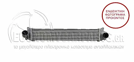 ΨΥΓΕΙΟ INTERCOOLER (ΓΙΑ ΕΚΔΟΣΕΙΣ 1.0 BENZINH) (ΔΙΑΣΤΑΣΕΙΣ ΚΥΨΕΛΗΣ: 580x108x90mm)