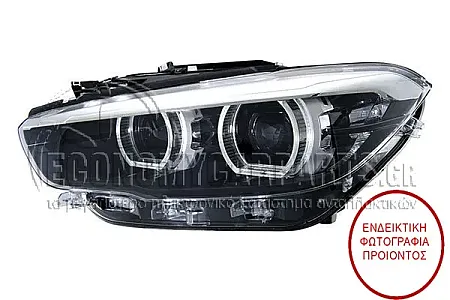 ΦΑΝΑΡΙ ΕΜΠΡΟΣ FULL LED ΜΑΥΡΟ (HELLA)
