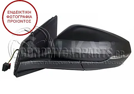 ΚΑΘΡΕΦΤΗΣ ΕΞΩΤΕΡΙΚΟΣ ΜΗΧΑΝΙΚΟΣ ΜΕ ΝΤΙΖΕΣ (ΜΑΥΡΟΣ) (ΜΕ ΦΛΑΣ) (ASPHERICAL GLASS) (Α)