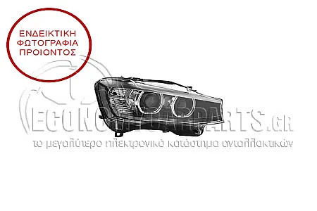 ΦΑΝΑΡΙ ΕΜΠΡΟΣ Bi-XENON (ΜΕ ΦΩΣ ΗΜΕΡΑΣ LED) (TYC)