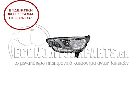ΦΑΝΑΡΙ ΕΜΠΡΟΣ ΗΛΕΚΤΡΙΚΟ (ΜΑΥΡΟ) (ΔΕΧΕΤΑΙ ΛΑΜΠΕΣ H7/H15) (ΜΕ ΜΟΤΕΡ) (DEPO)