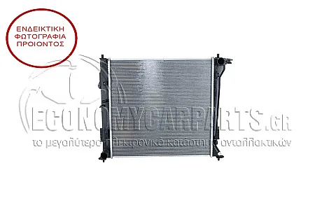 ΨΥΓΕΙΟ ΝΕΡΟΥ (ΓΙΑ ΕΚΔΟΣΕΙΣ 1.6 GDi TURBO ΒΕΝΖΙΝΗ) (ΓΙΑ ΟΧΗΜΑΤΑ ΜΕ ΑΥΤΟΜΑΤΟ ΚΙΒΩΤΙΟ ΤΑΧΥΤΗΤΩΝ) (ΔΙΑΣΤΑΣΕΙΣ ΚΥΨΕΛΗΣ: 490x470x26mm) (KOYO)