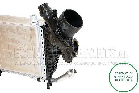 ΨΥΓΕΙΟ INTERCOOLER (ΓΙΑ ΕΚΔΟΣΕΙΣ 1.5-2.0 BENZINH HYBRID) (ΔΙΑΣΤΑΣΕΙΣ ΚΥΨΕΛΗΣ: 207x197mm) (MAHLE BEHR PREMIUM LINE)