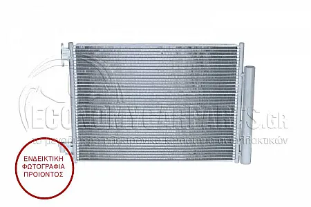 ΨΥΓΕΙΟ A/C (ΓΙΑ ΕΚΔΟΣΕΙΣ 0.9TURBO-1.0i 12V ΒΕΝΖΙΝΗ - ELECTRIC) (ΔΙΑΣΤΑΣΕΙΣ ΚΥΨΕΛΗΣ: 54.1x37.8x1.2mm) (KOYO)