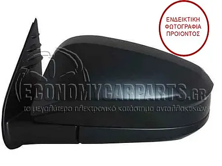 ΚΑΘΡΕΦΤΗΣ ΕΞΩΤΕΡΙΚΟΣ ΜΗΧΑΝΙΚΟΣ ΧΕΙΡΟΚΙΝΗΤΟΣ ΜΑΥΡΟΣ (CONVEX GLASS) (Α)