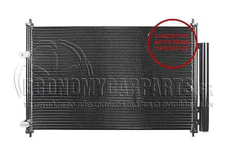ΨΥΓΕΙΟ A/C (ΓΙΑ ΕΚΔΟΣΕΙΣ 1.3-1.4-1.6-1.8 ΒΕΝΖΙΝΗ - 1.4 D4D ΠΕΤΡΕΛΑΙΟ) (ΔΙΑΣΤΑΣΕΙΣ ΚΥΨΕΛΗΣ: 600x370x16mm) (KOYO)