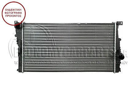 ΨΥΓΕΙΟ ΝΕΡΟΥ (ΓΙΑ ΕΚΔΟΣΕΙΣ: 1.5-1.6-3.0 (118i/120i/125i/135i-M) BENZINH) - (ΓΙΑ ΕΚΔΟΣΕΙΣ: 2.0 (120d/125d) ΠΕΤΡΕΛΑΙΟ) (ΓΙΑ ΟΧΗΜΑΤΑ ΜΕ ΜΗΧΑΝΙΚΟ ΚΙΒΩΤΙΟ ΤΑΧΥΤΗΤΩΝ) (ΔΙΑΣΤΑΣΕΙΣ ΚΥΨΕΛΗΣ: 600x334x32mm) (KOYO)