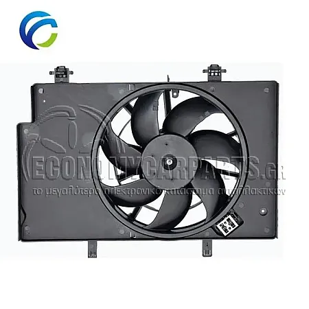 ΒΕΝΤΙΛΑΤΕΡ ΨΥΓΕΙΟΥ ΚΟΜΠΛΕ (ΓΙΑ ΕΚΔΟΣΕΙΣ 1.0 ECOBOOST ΒΕΝΖΙΝΗ) (ΓΙΑ ΕΚΔΟΣΕΙΣ ΜΕ A/C) (345mm) (4pin) (NISSENS)