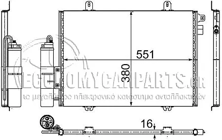 ΨΥΓΕΙΟ A/C (ΔΙΑΤΑΣΕΙΣ ΚΥΨΕΛΗΣ: 51x38cm) 1998-1999