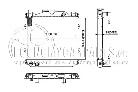 ΨΥΓΕΙΟ ΝΕΡΟΥ (ΓΙΑ ΕΚΔΟΣΕΙΣ 800cc ΒΕΝΖΙΝΗ) (ΔΙΑΣΤΑΣΕΙΣ ΚΥΨΕΛΗΣ: 30x34.5cm)