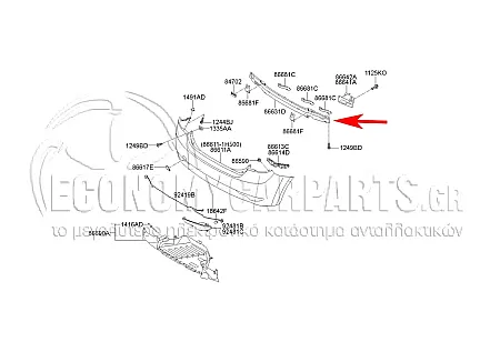 ΤΡΑΒΕΡΣΑ ΠΡΟΦΥΛΑΚΤΗΡΑ ΠΙΣΩ (ΓΝΗΣΙΑ)