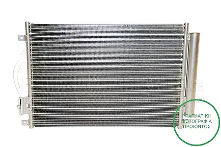ΨΥΓΕΙΟ A/C (ΓΙΑ ΕΚΔΟΣΕΙΣ 0.9-1.2-1.4 (8/16V) ΒΕΝΖΙΝΗ - 1.3JTD ΠΕΤΡΕΛΑΙΟ) (ΔΙΑΣΤΑΣΕΙΣ ΚΥΨΕΛΗΣ: 510x370mm) (ΜΕ ΠΑΡΟΧΕΣ ΣΤΗΝ ΠΛΕΥΡΑ ΤΟΥ ΣΥΝΟΔΗΓΟΥ)