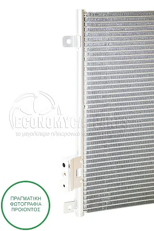 ΨΥΓΕΙΟ A/C (ΓΙΑ ΕΚΔΟΣΕΙΣ 0.9-1.2-1.4 (8/16V) ΒΕΝΖΙΝΗ - 1.3JTD ΠΕΤΡΕΛΑΙΟ) (ΔΙΑΣΤΑΣΕΙΣ ΚΥΨΕΛΗΣ: 510x370mm) (ΜΕ ΠΑΡΟΧΕΣ ΣΤΗΝ ΠΛΕΥΡΑ ΤΟΥ ΣΥΝΟΔΗΓΟΥ)