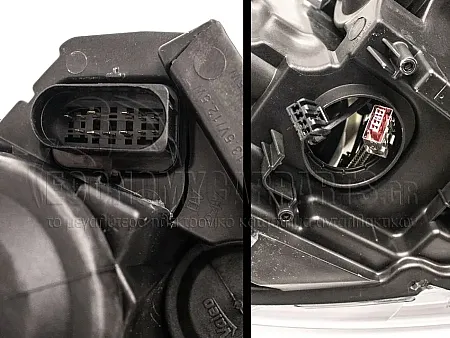 ΦΑΝΟΣ ΕΜΠΡΟΣ XENON (ΕΞΥΠΝΟ) ΜΕ ΦΩΣ ΗΜΕΡΑΣ LED (VALEO)