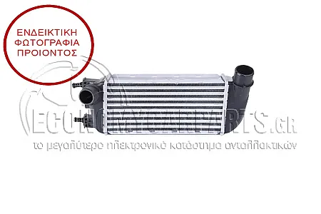 ΨΥΓΕΙO INTERCOOLER 1,3 JTD (29*13*6,4) ΠΑΡΟΧΕΣ ΑΝΩ