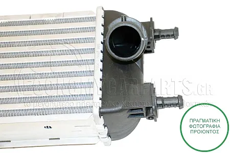 ΨΥΓΕΙO INTERCOOLER (ΓΙΑ ΕΚΔΟΣΕΙΣ 0.9 ΒΕΝΖΙΝΗ - 1.3 JTD ΠΕΤΡΕΛΑΙΟ) (ΔΙΑΣΤΑΣΕΙΣ ΚΥΨΕΛΗΣ: 29x13x6.5cm) (ΜΕ ΠΑΡΟΧΕΣ ΔΙΑΓΩΝΙΑ)