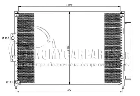 ΨΥΓΕΙΟ A/C (ΓΙΑ ΕΚΔΟΣΕΙΣ 1.3 HYBRID - 1.8 ΒΕΝΖΙΝΗ) (ΔΙΑΣΤΑΣΕΙΣ ΚΥΨΕΛΗΣ: 63x38mm)