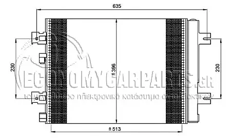 ΨΥΓΕΙΟ A/C 1,4-1,6 BENZ- 1,5 DCi (51*40)