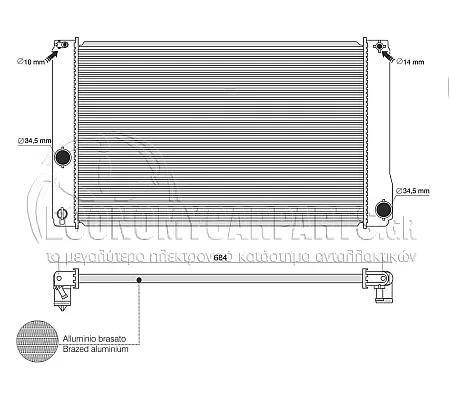 ΨΥΓΕΙΟ ΝΕΡΟΥ 1,8 HYBRID (ΑΥΤΟΜΑΤΟ ΣΑΣΜΑΝ) (60*35*16)