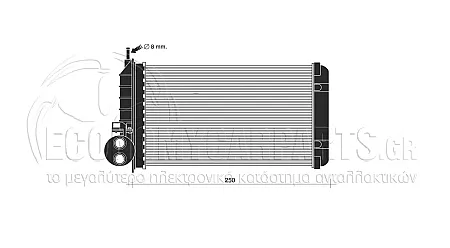 ΨΥΓΕΙΟ ΚΑΛΟΡΙΦΕΡ (ΔΙΑΣΤΑΣΕΙΣ ΚΥΨΕΛΗΣ: 215x158mm) (XΩΡΙΣ ΡΟΥΜΠΙΝΕΤΟ)