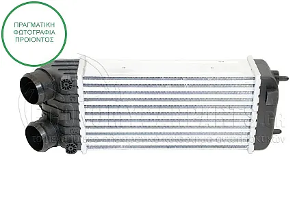 ΨΥΓΕΙΟ INTERCOOLER (ΓΙΑ ΕΚΔΟΣΕΙΣ 1.4-1.6 HDI) (ΔΙΑΣΤΑΣΕΙΣ ΚΥΨΕΛΗΣ: 300x155x75) (ΔΙΑΜΕΤΡΟΣ ΠΑΡΟΧΩΝ: Φ56)